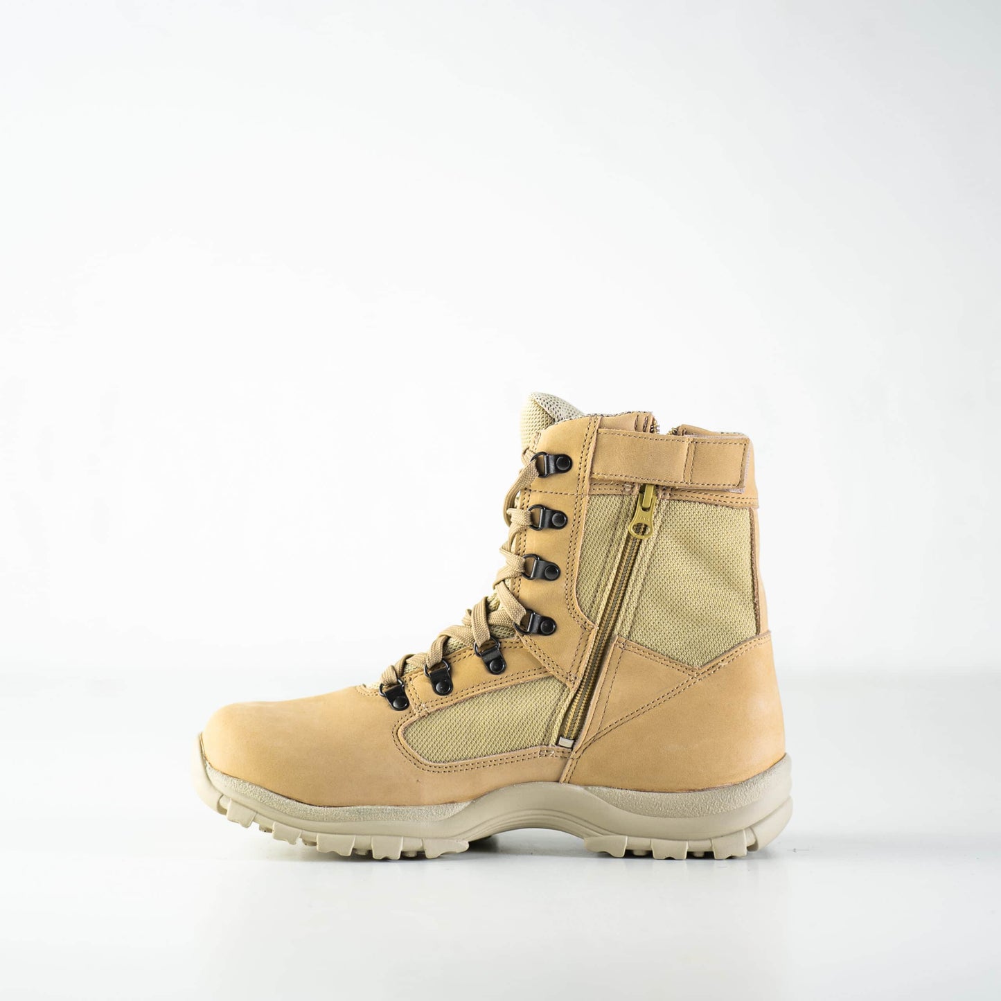 Armijas zābaki ar rāvējslēdzēju, ērti un ātri uzvelkami