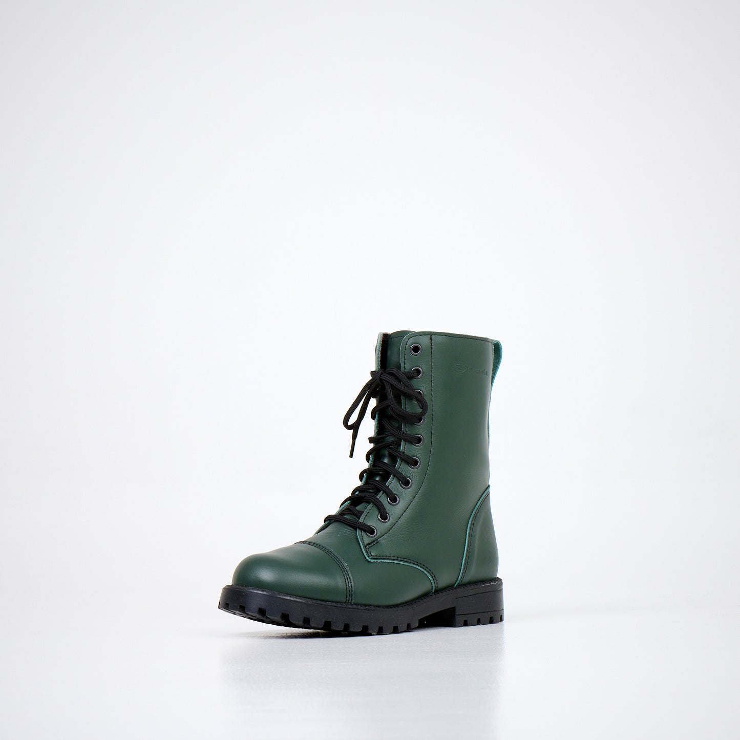 Zaļi punk stila zābaki Unisex