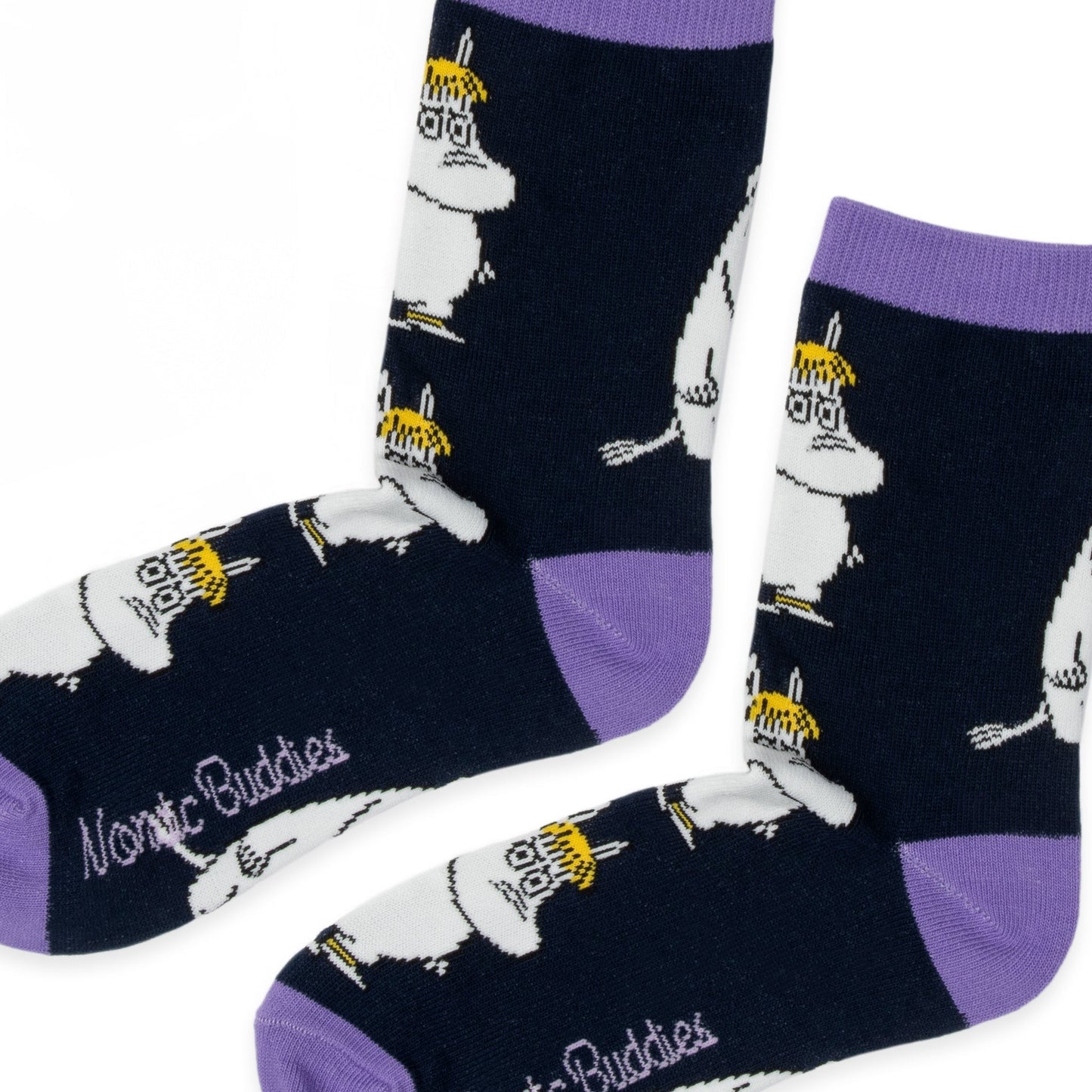 Tumšas krāsas sieviešu Muminu zeķes