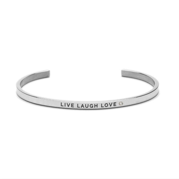 Rokassprādze - Live Laugh Love