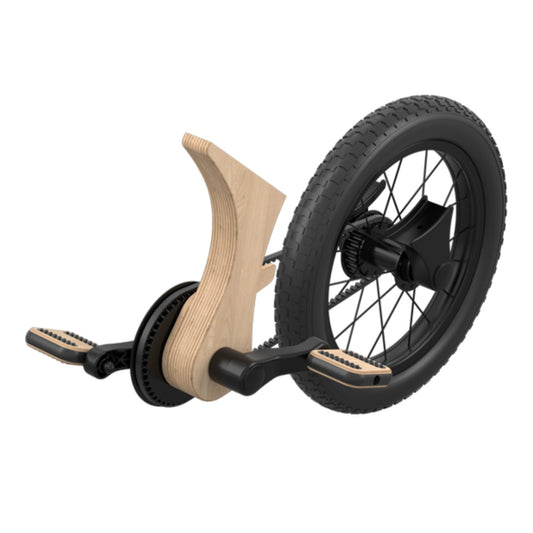 Papildus pedāļi ar siksnas piedziņu Leg and Go velosipēdam