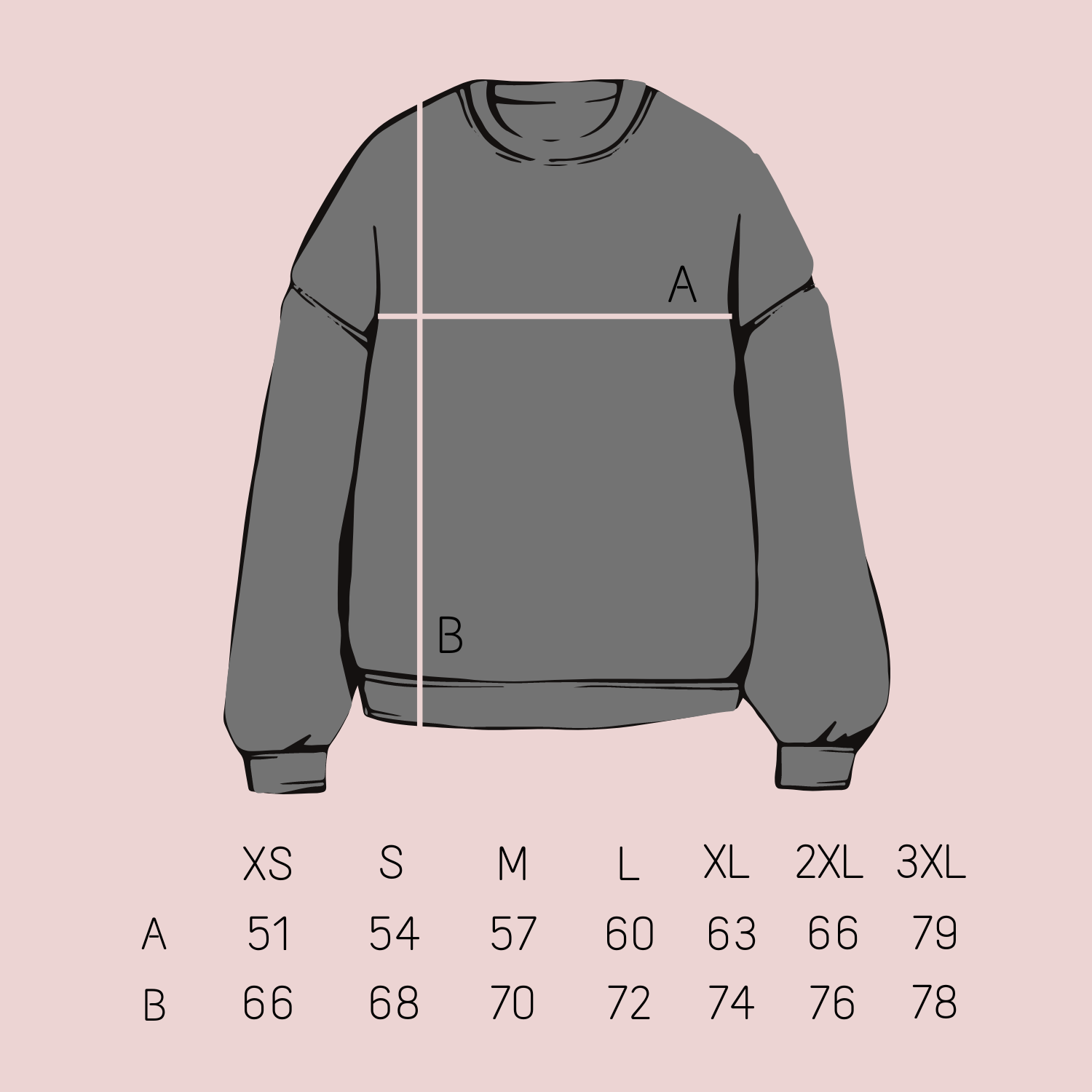 Unisex Crewneck Sweatshirt with Illustration - Copy Of You