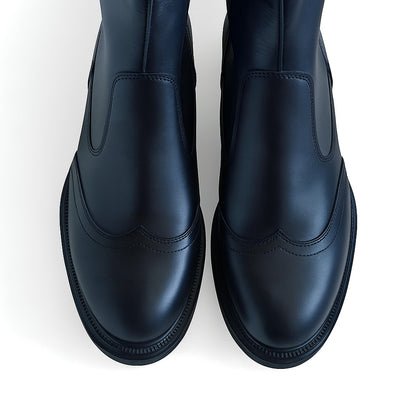 komfortabli napa ādas zābaki sievietēm