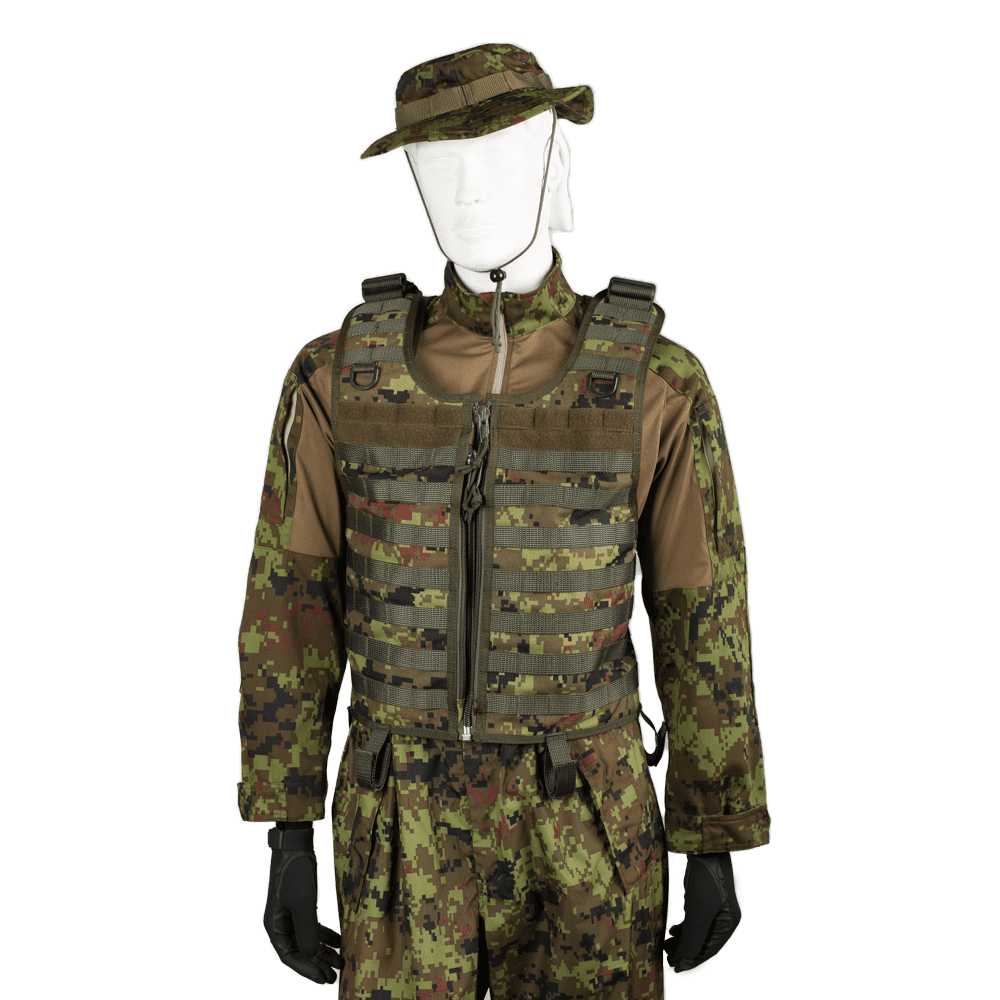 MOLLE stiprinājumu Taktiskā veste, uzkabes veste