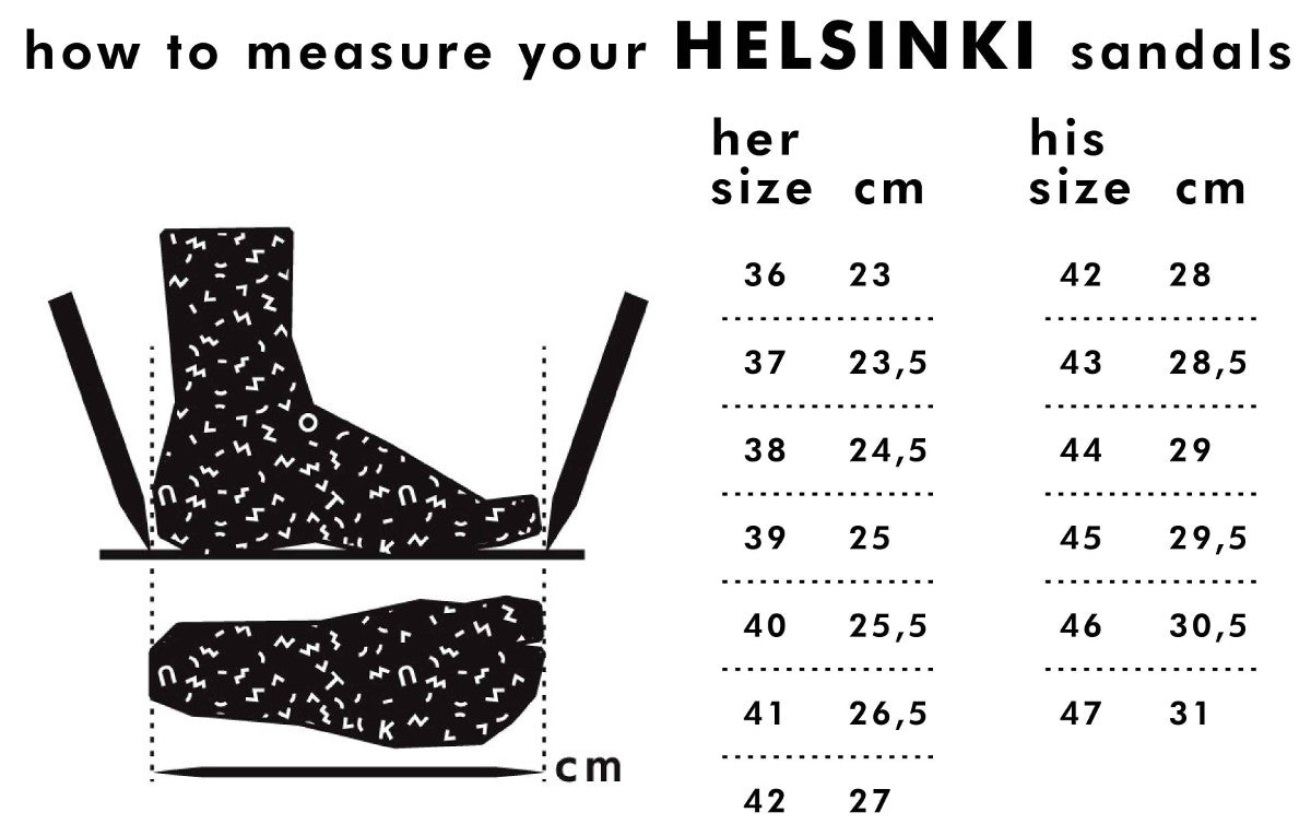 Helsinki Sandals TOKU sieviešu - Brown