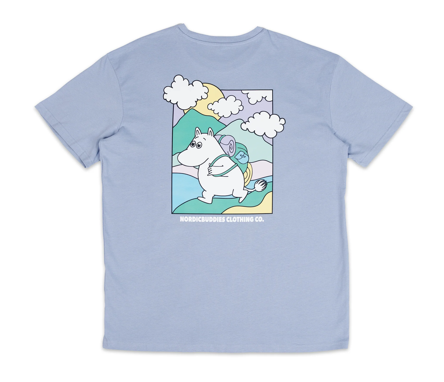 Trollīšu Muminu Adventure T-krekls Unisex - Zils